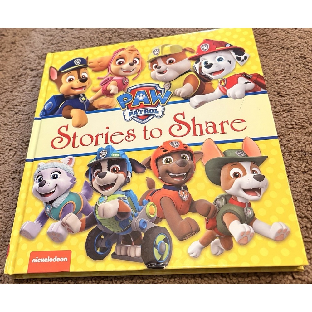 Nickelodeon Paw Patrol Stories to Share 12 Stories Hardcover Illustrated New